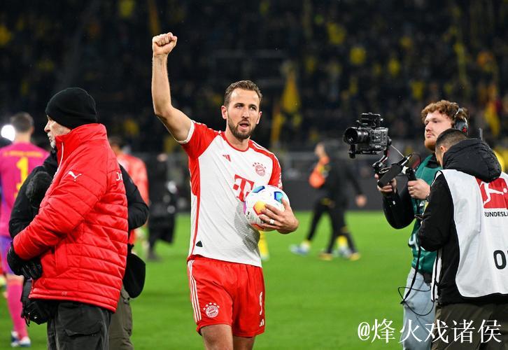 凯恩已在德甲10次完成帽子戏法，为该联赛历史第